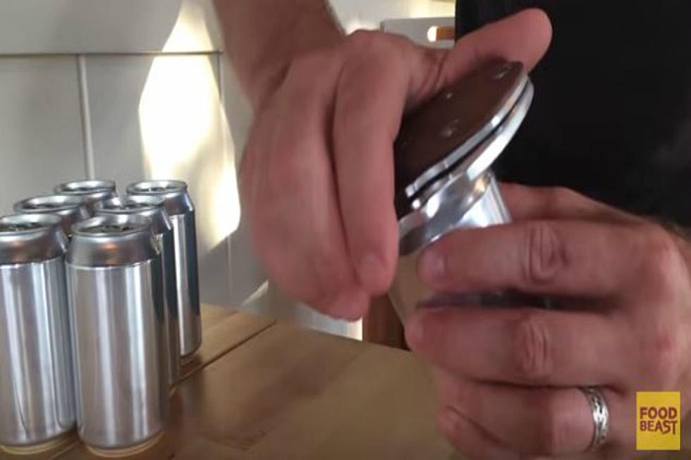 Remove The ‘Aluminum Taste’ From Your Canned Beer With The Draft Top [VIDEO]
