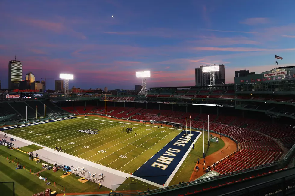 ICYMI: Sunrise Over Fenway Park Before BC Notre Dame Game [PHOTO]