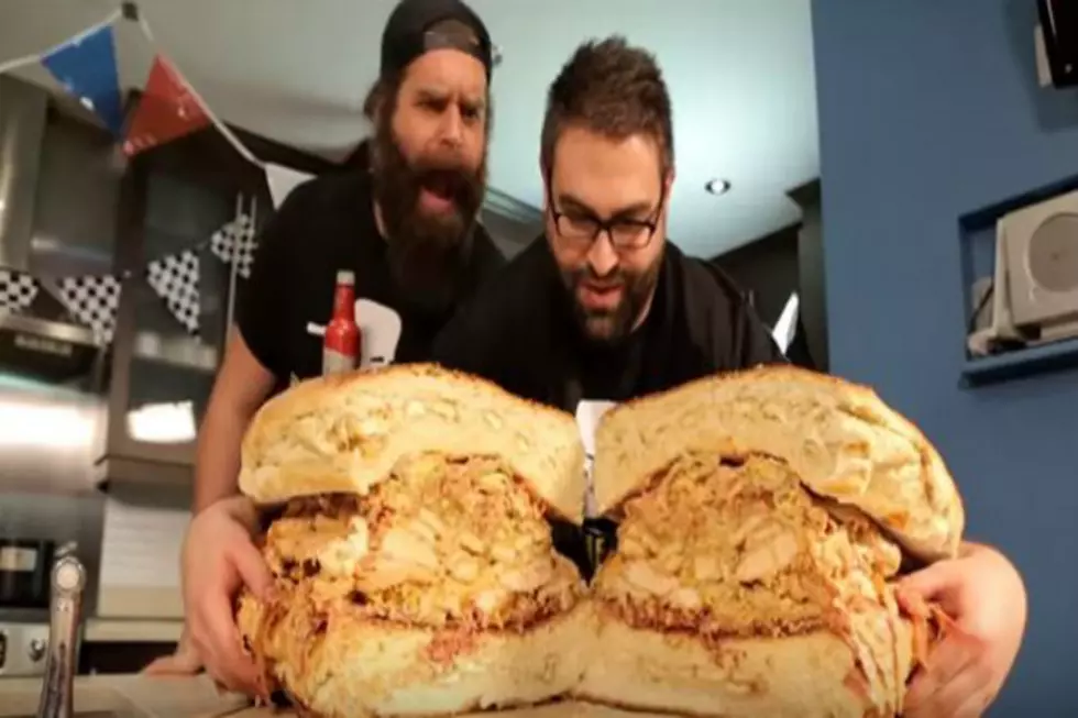 Win Your Super Bowl Party With The Nacho Chicken Sandwich From Epic Meal Time [VIDEO]