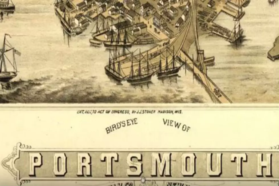 Explore 1877 Portsmouth, New Hampshire With This Vintage Map [VIDEO]