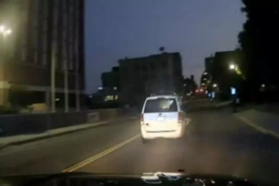 Check Out The Dashcam Footage Of Police Chasing A 12-Year-Old Driver In Maine