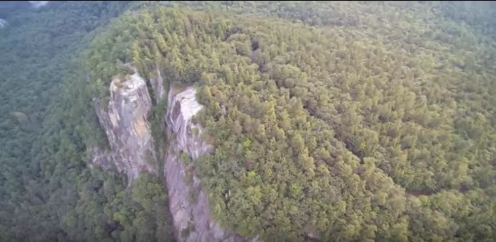 Cathedral Ledge Drone Footage