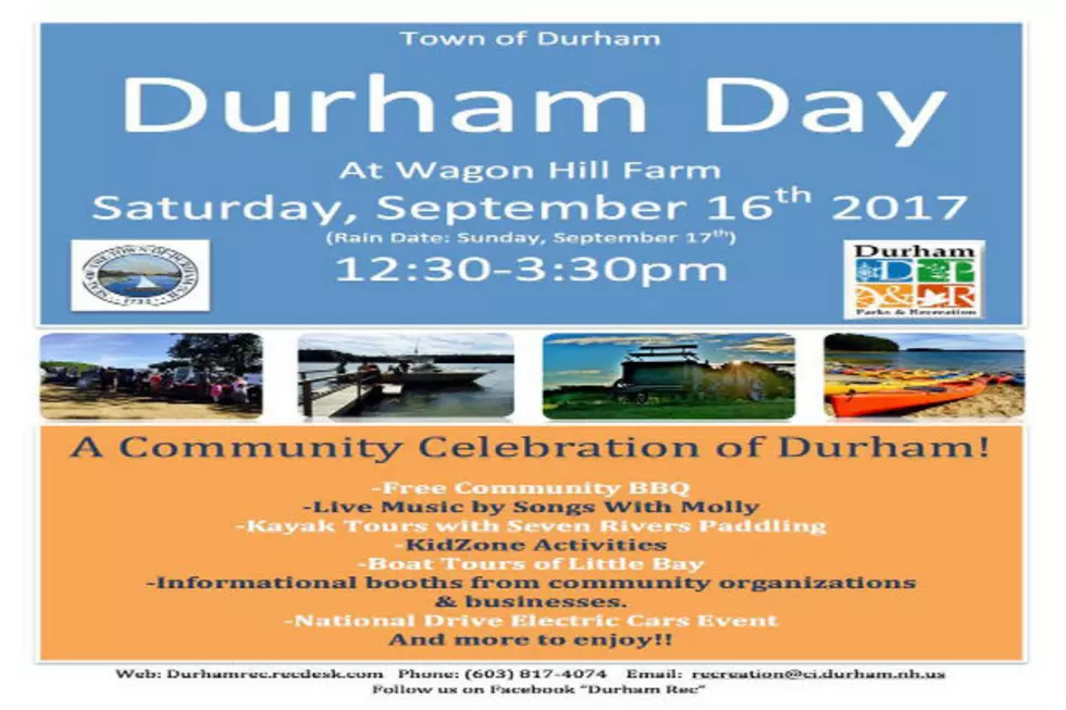 Durham Day is Saturday