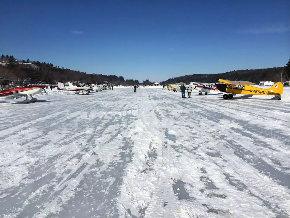 This Runway in New Hampshire is Made Entirely of Ice