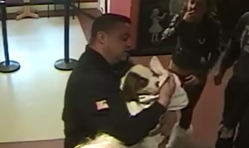 Choking Puppy Saved By New England Police &#038; Firefighters [VIDEO]