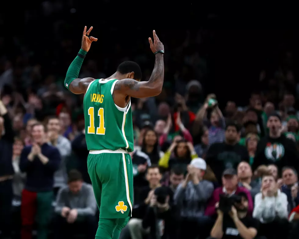 New Kyrie Irving Billboard Reveals True Feelings About Playing In Boston