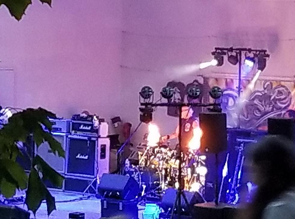Did You Miss This Fiery Drum Solo In Dover Last Night?