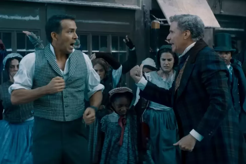 Ryan Reynolds and Will Ferrell Dancing in the Streets of Boston