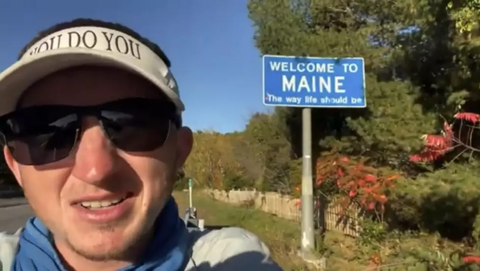 Man Walking Across U.S. Since 2021 Will Finish Journey in Maine