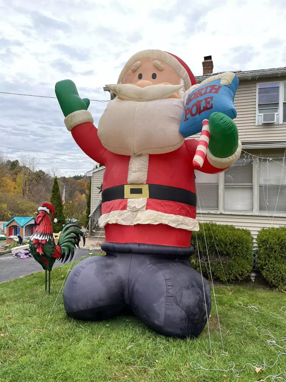 Visit New England Holiday Display with 235 Inflatable Decorations