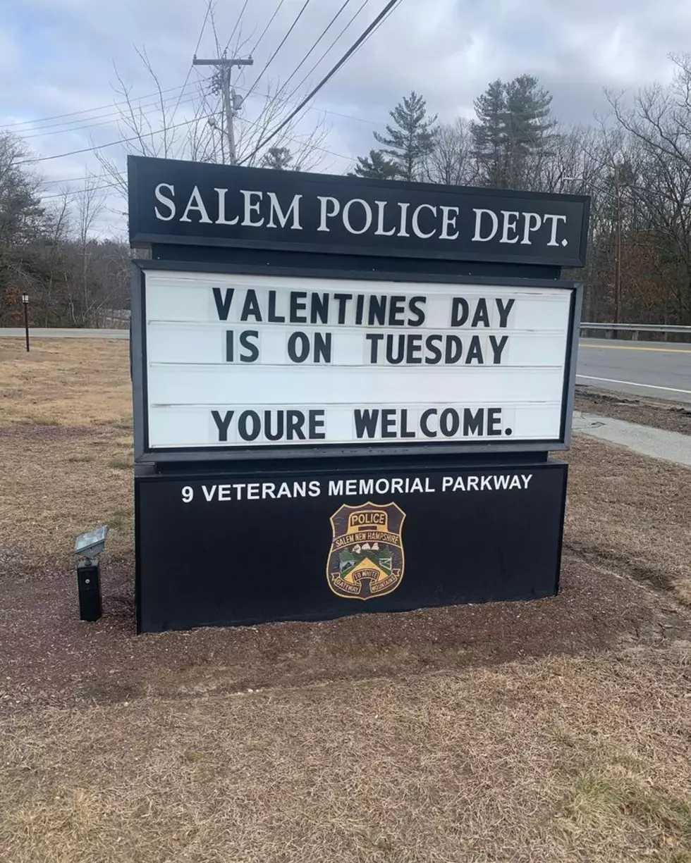 Forgot Valentine's Day? This NH Police Department Has Your Back