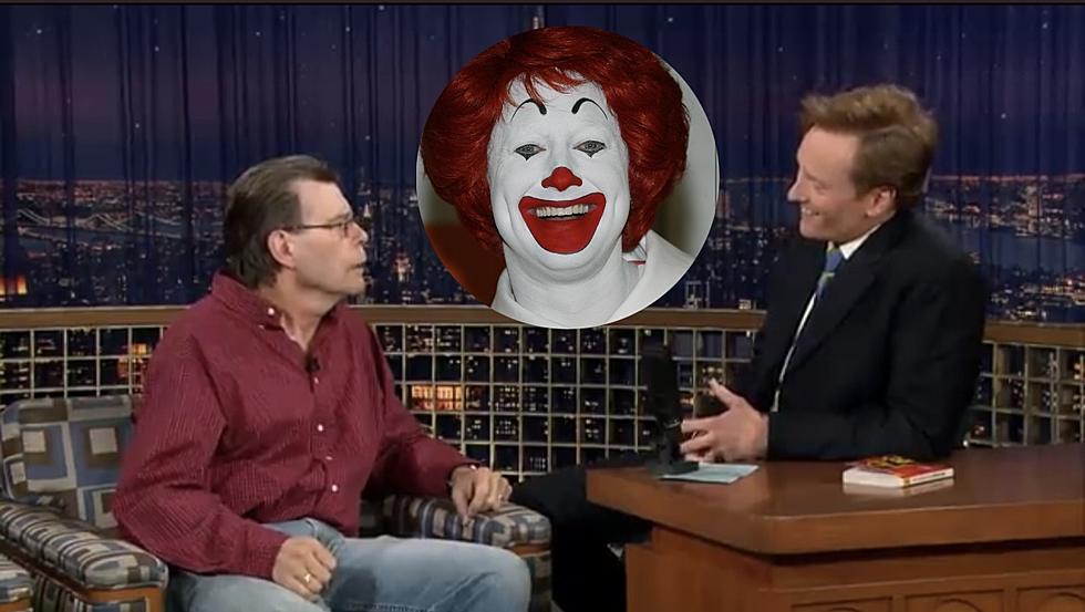 Watch Stephen King Share Hilarious Creepy Clown Story With Conan