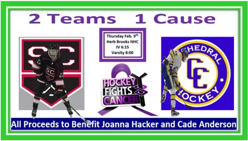 High School Hockey Rivals Will Team Up To Fight Cancer Thursday