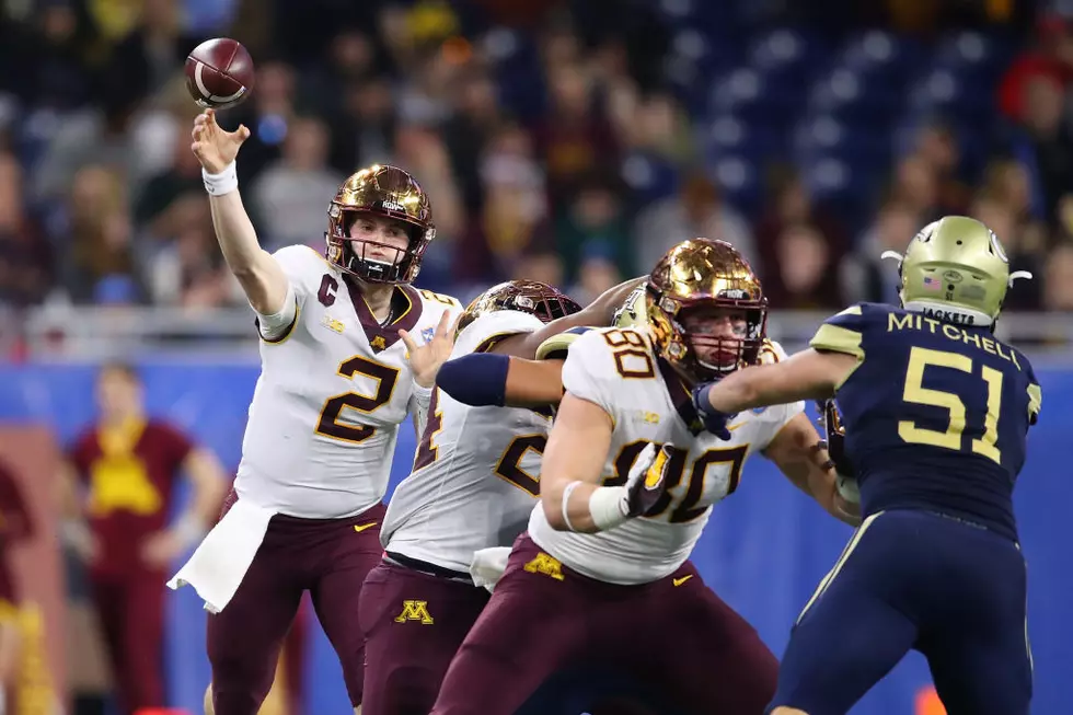 Gopher Football Ranked For First Time Since 2014