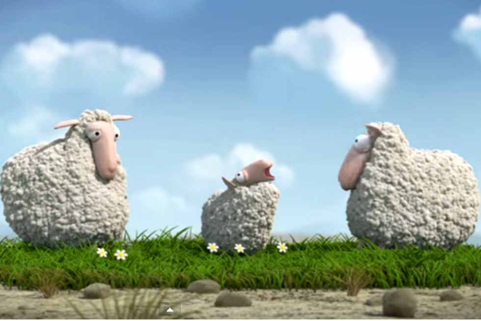 Learning Acceptance with Adorable Animated Sheep [VIDEO]