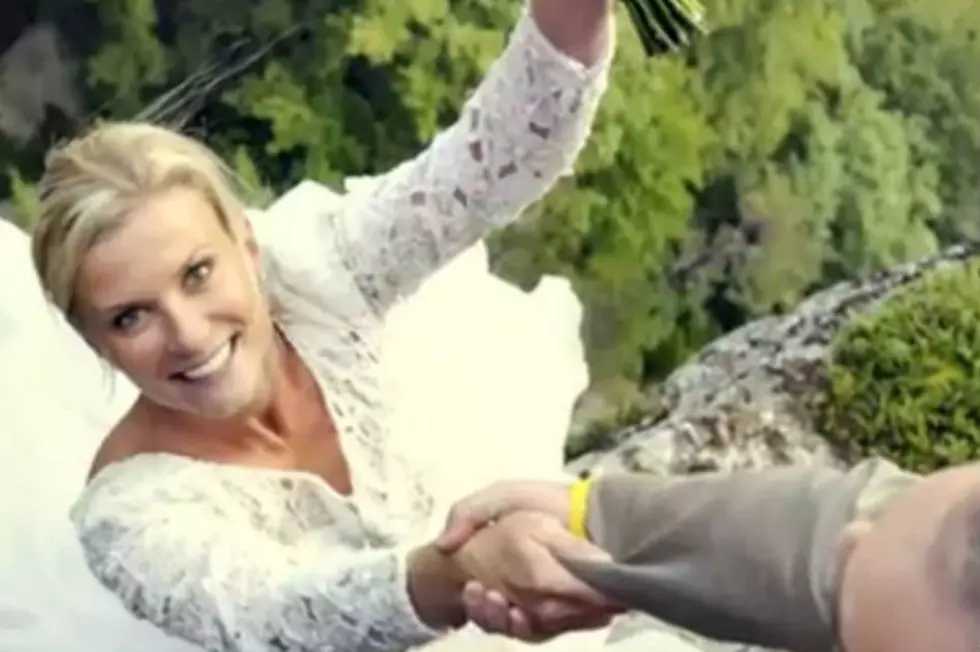 See How Daredevil NH Wedding Photographer Gets Crazy Cliff Side Photos