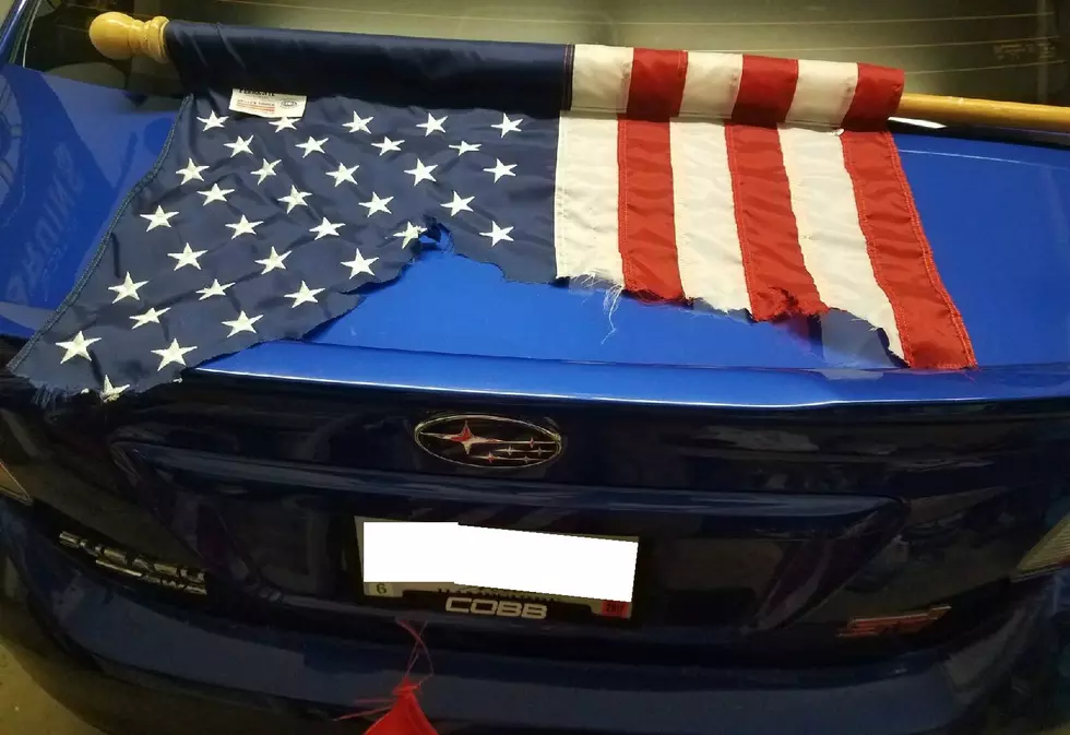 Help Danville PD Identify Who Is Ripping Up American Flags