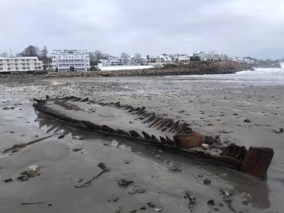 Nor'easter Uncovers A Piece Of Maine Nautical History