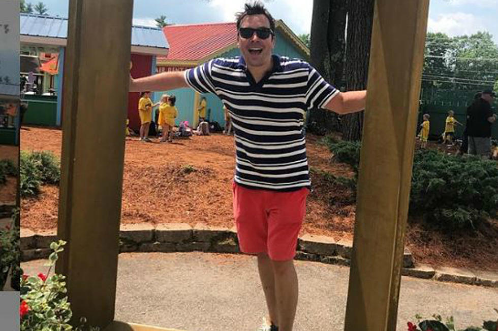 Jimmy Fallon Was Spotted Doing Tourist Things Maine
