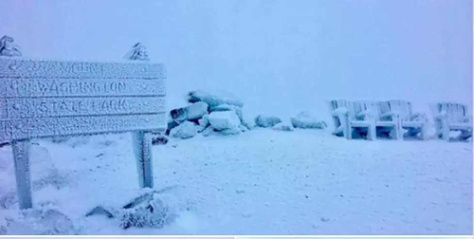 Winter Has Arrived at the Top of Mount Washington