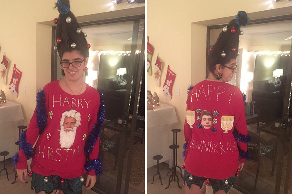 Check Out My Daughter’s Hilarious Ugly Christmas Sweater