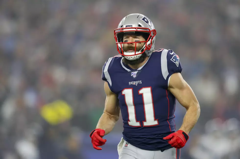 Julian Edelman Does His Best ‘Say Anything’ Moment for Tom Brady