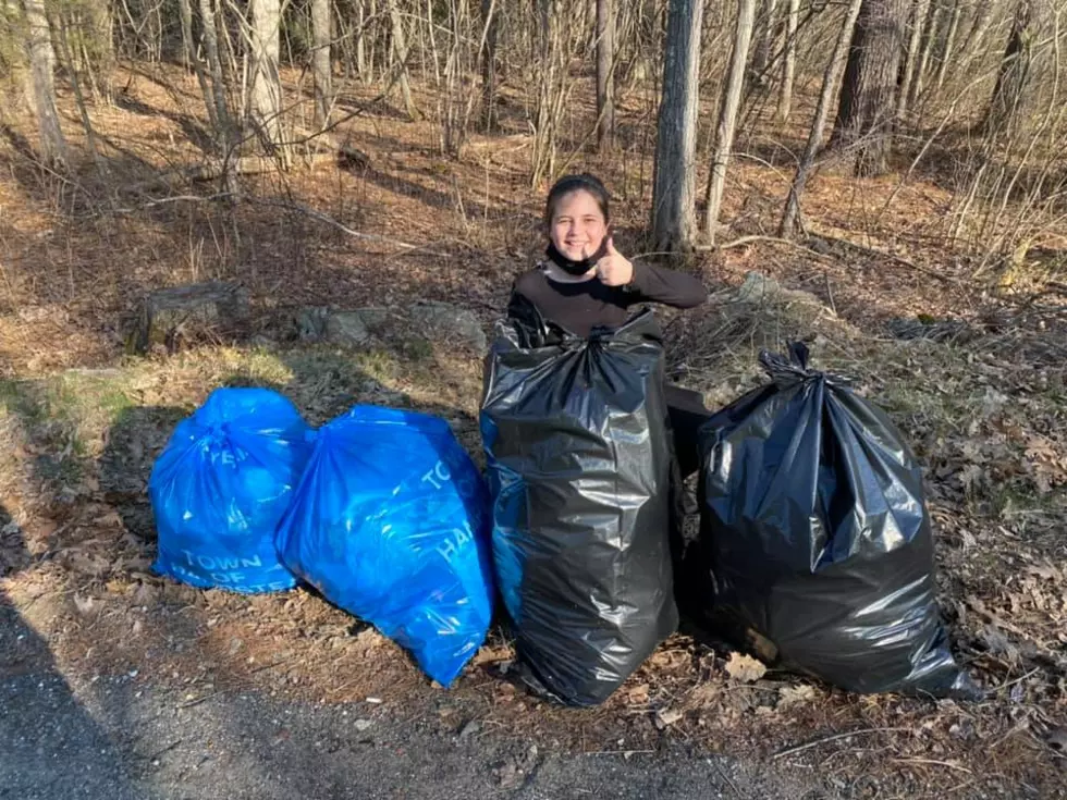 10-Year-Old from East Hampstead, NH, Spends Hours Cleaning up Her Street