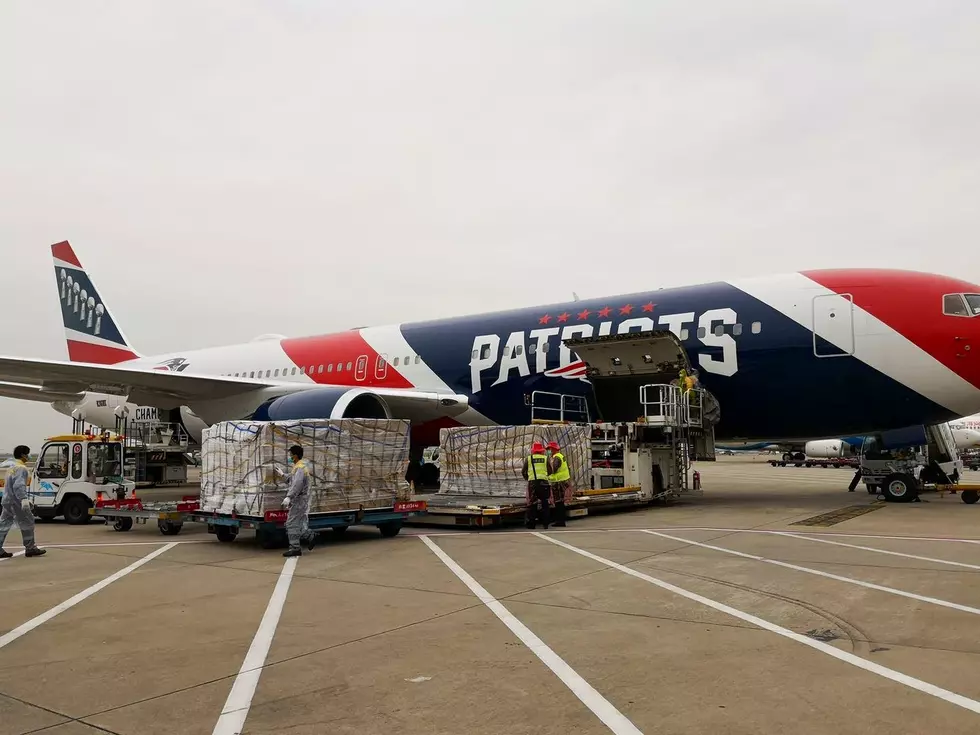 New England Patriots Plane Flew to China to Retrieve 1.2 Million Face Masks For Our Healthcare Workers