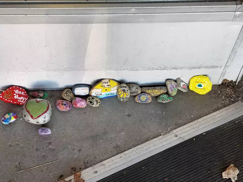 Dover, NH Community Comes Together To Leave Rocks of Love at CVS
