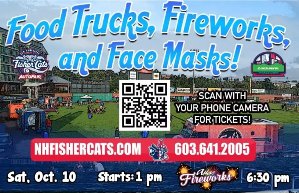 Fisher Cats Food Truck Festival & Fireworks On Saturday