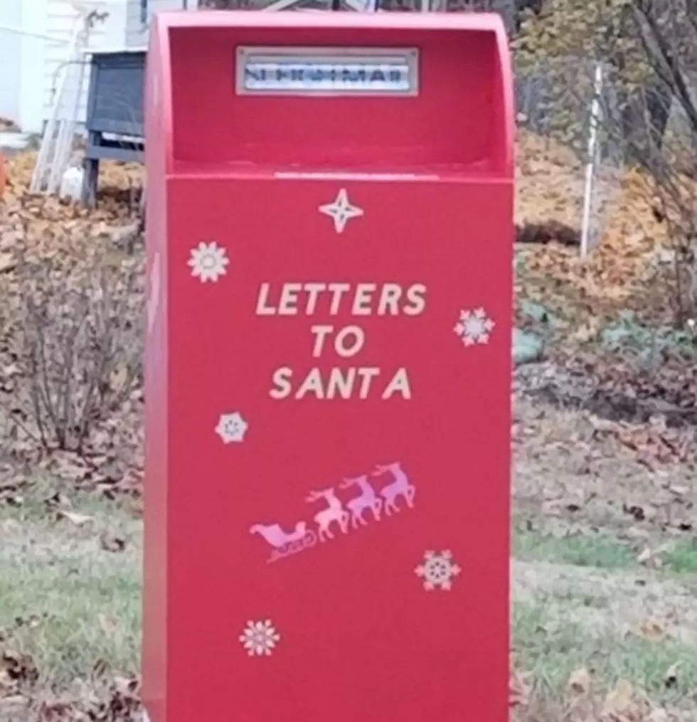 There is Letter Box to Santa in Barnstead, New Hampshire