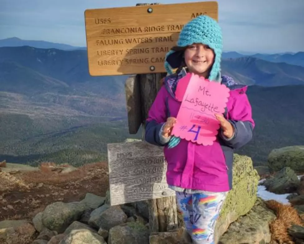 Girl Celebrates Her 8th Birthday By Climbing her Fourth NH 4,000 Footer