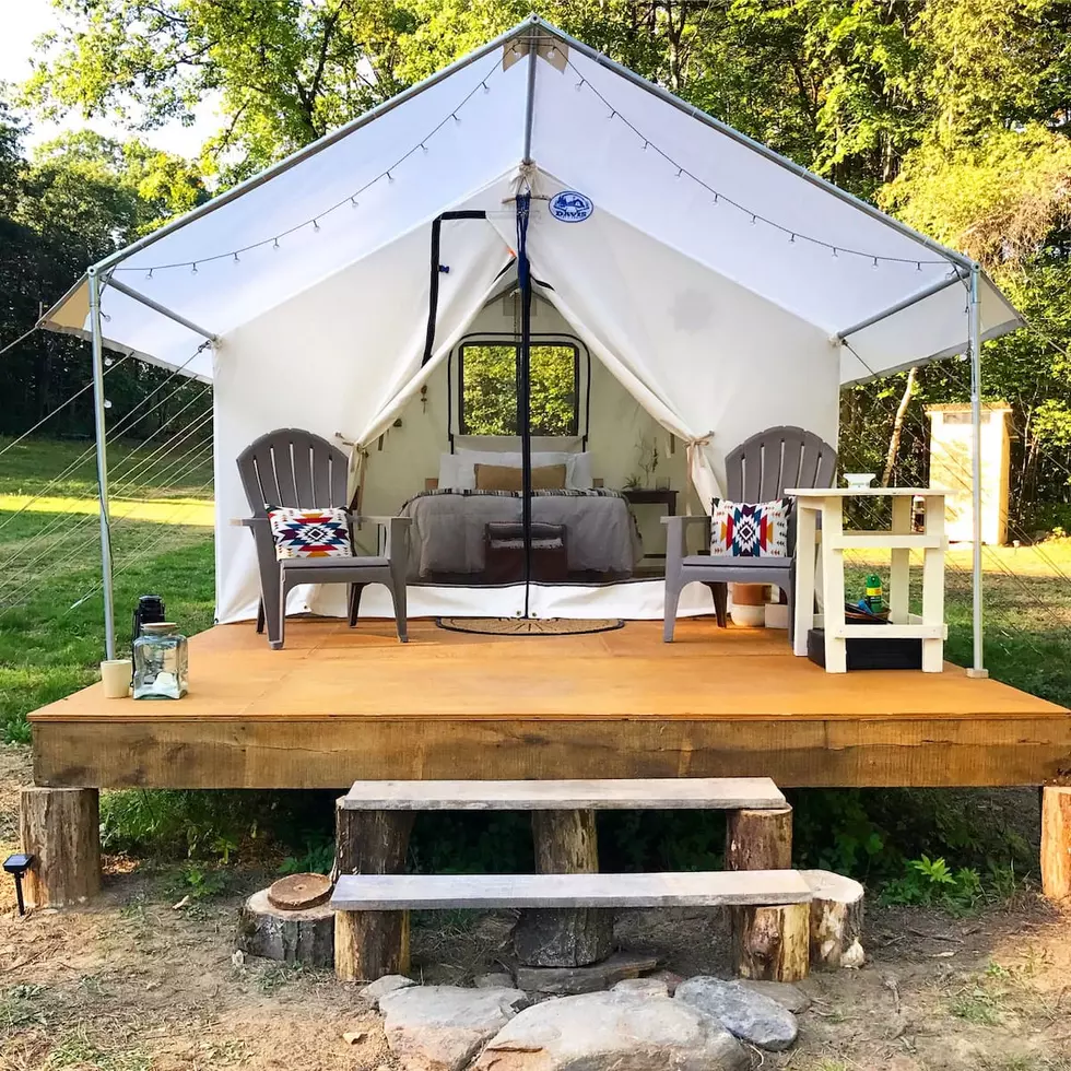 Sleep Under the Stars at This Scenic and Secluded NH Glampsite 