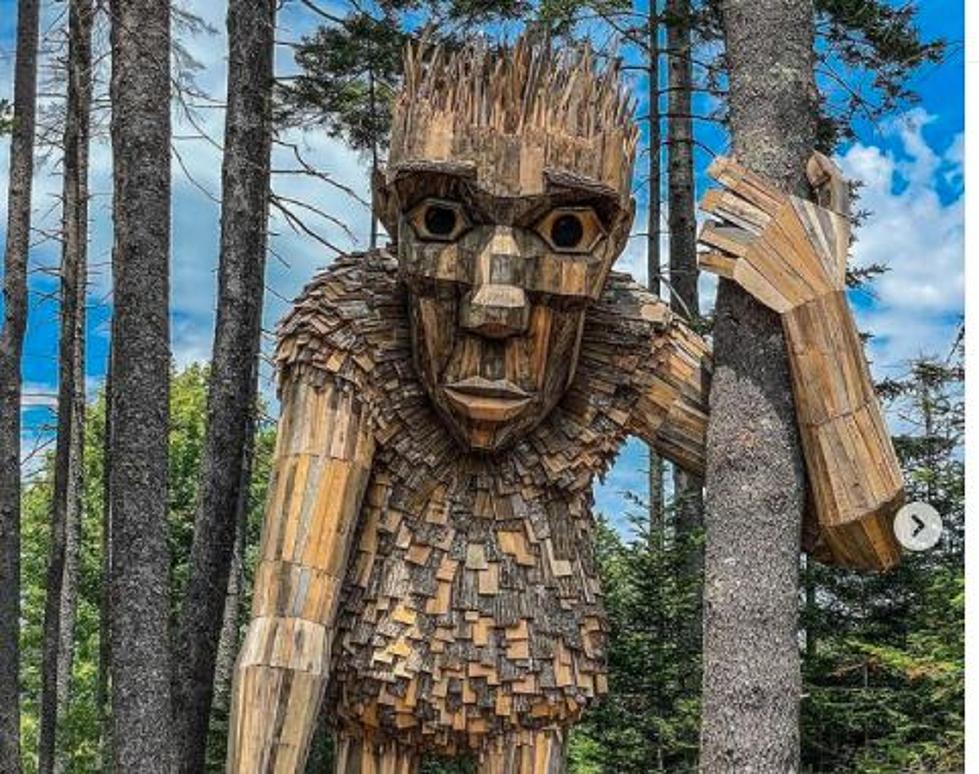 Giant Trolls Hidden in the Woods in Boothbay, Maine, are Road Trip Worthy