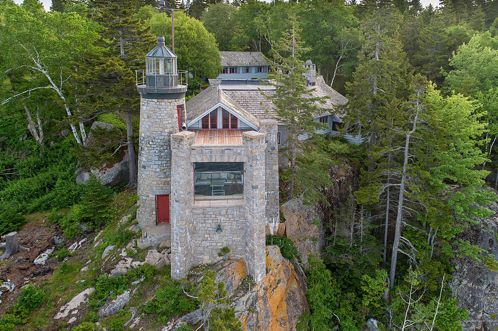 Maine House for Sale Is Like a Magical Rustic Castle Overlooking the Water