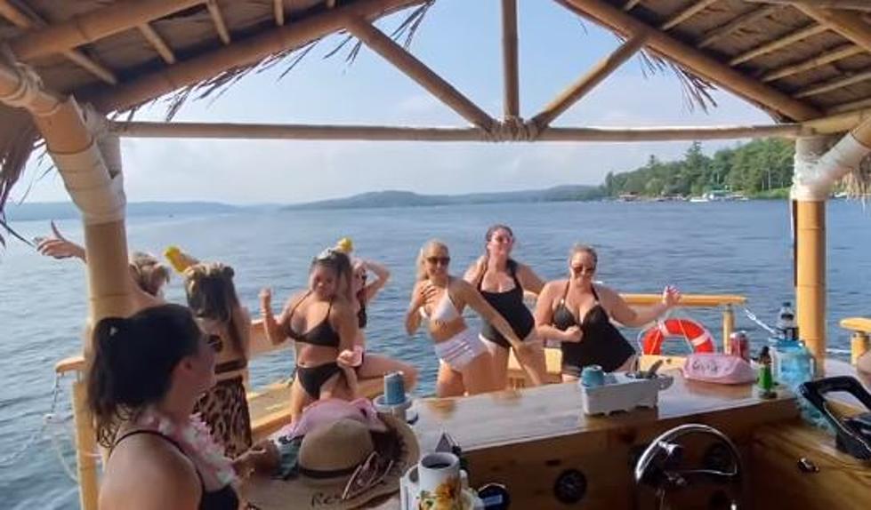 Synchronized Dance from a Bachelorette Party on Lake Winnipesaukee Is the Energy We Need