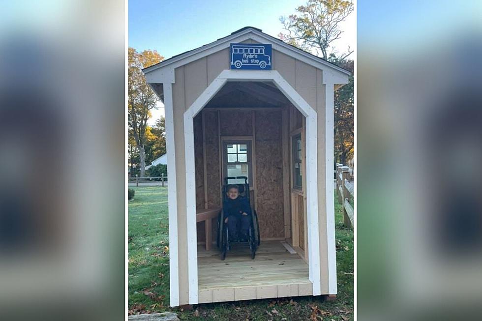 Rhode Island High School Students Built an ADA Accessible Bus Stop for a Child