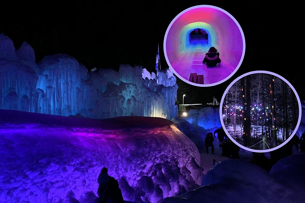 Ice Slides and Fairy Houses Await You at the Ice Castles in NH