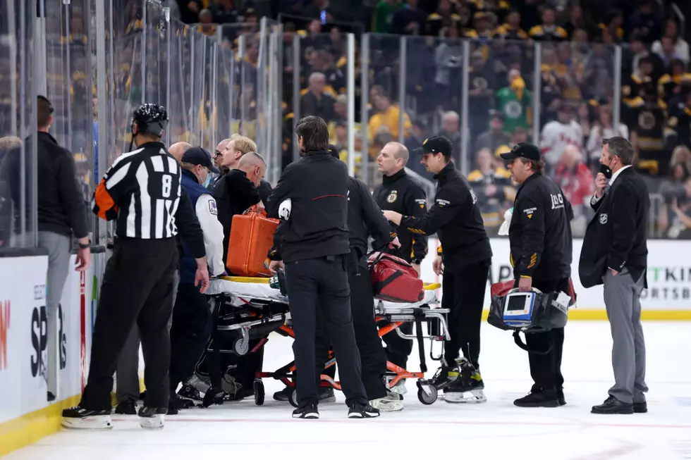 Boston Bruins Fans Broke TD Garden Glass, Knocking Out Official