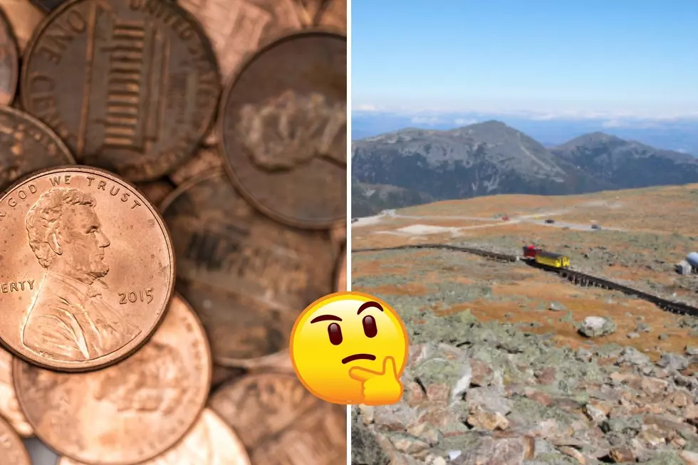 Why Do People Throw Pennies on This Rock on Mount Washington in New Hampshire?