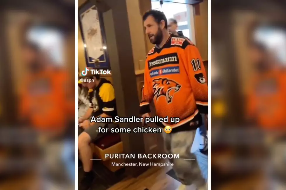 Adam Sandler Spotted at the Puritan Backroom in Manchester, NH