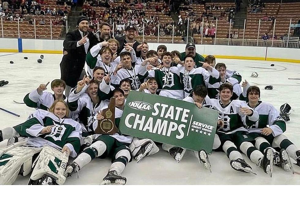 Dover, NH Green Wave Soars: Varsity Hockey Are State Champions