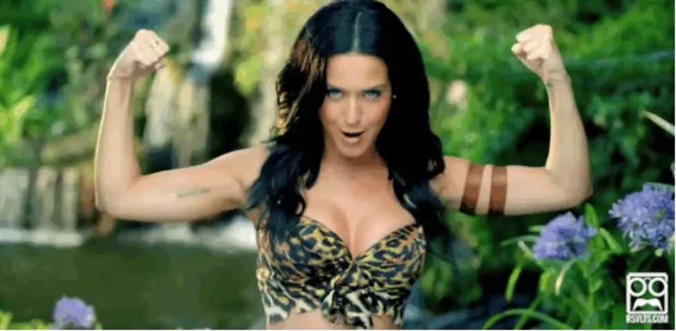 Katy Perry Shows Off Her&#8230; Muscles?