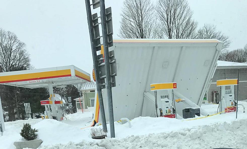Winter Storm Stella Takes Out Amenia Gas Station