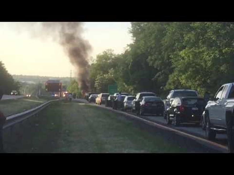 Firefighters Put Out Blaze on Route 17 [VIDEO]