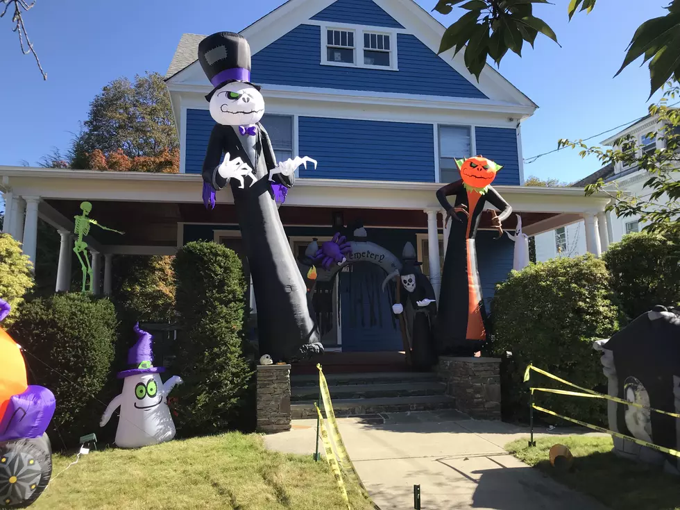 Poughkeepsie home steps up their Halloween game.