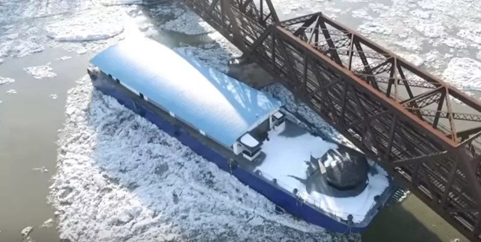 New York DEC Captures Footage Of Ships Loose In The Hudson River