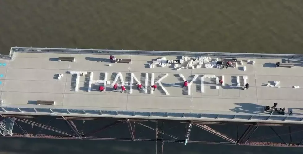 Walkway Over The Hudson Message Of Thanks To Front Line Workers