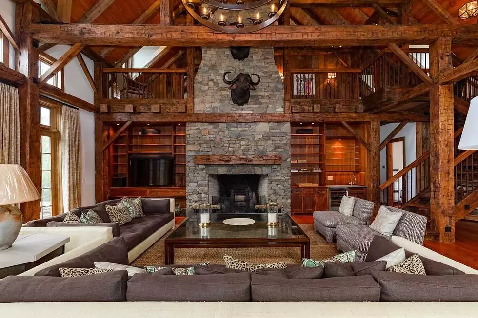 Stunning Dutchess County Home Constructed From Two Old Barns