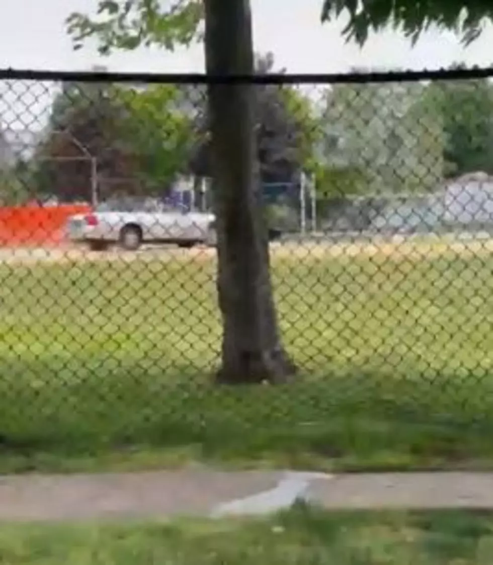 Insane Video of Driver Doing Doughnuts at NY School Playground